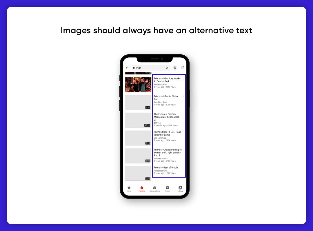 Imagery in UI Design-Alt Text