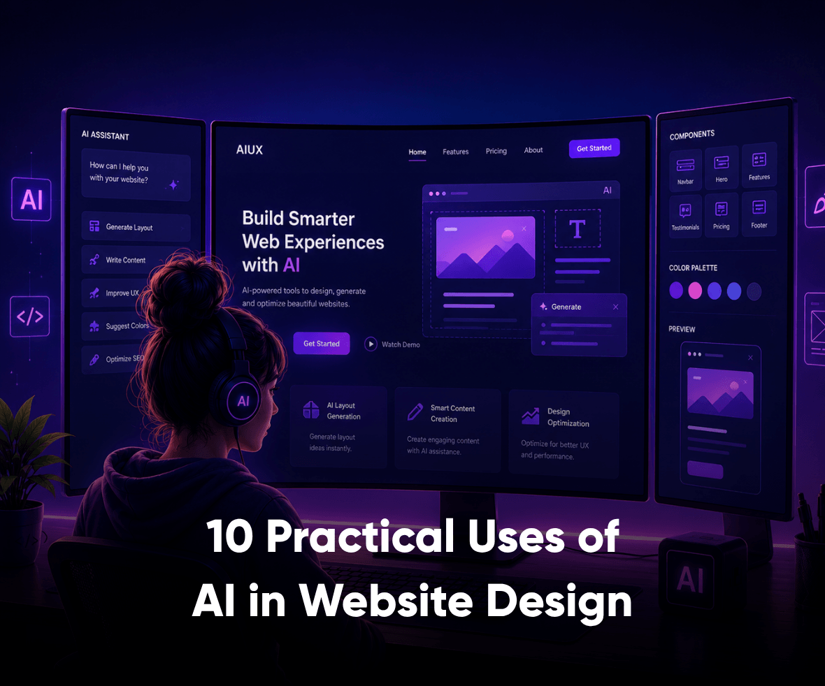 10 Practical Uses of AI in Website Design