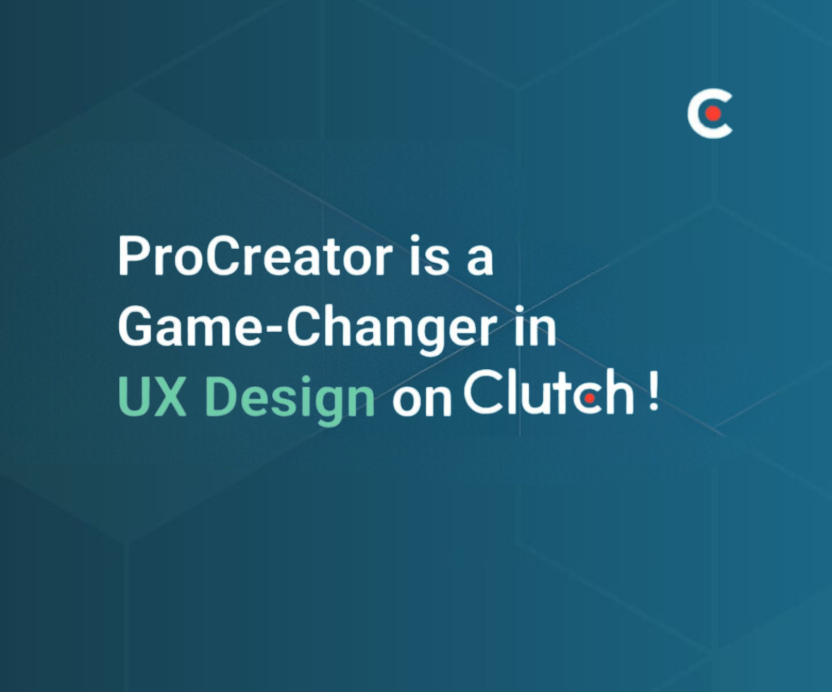 Clutch Celebrates ProCreator as Top UX Designers in India