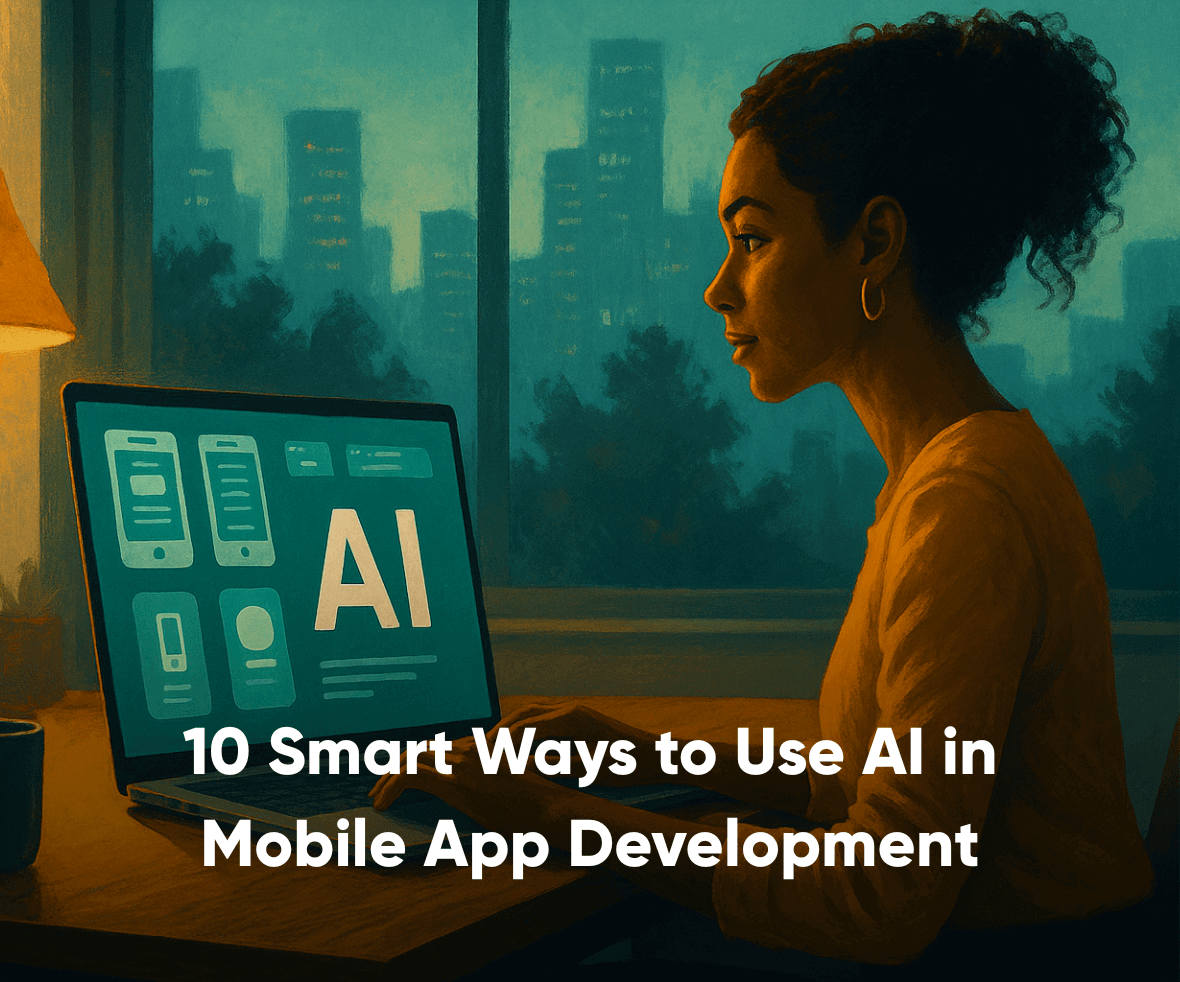 10 Smart Ways to Use AI in Mobile App Development