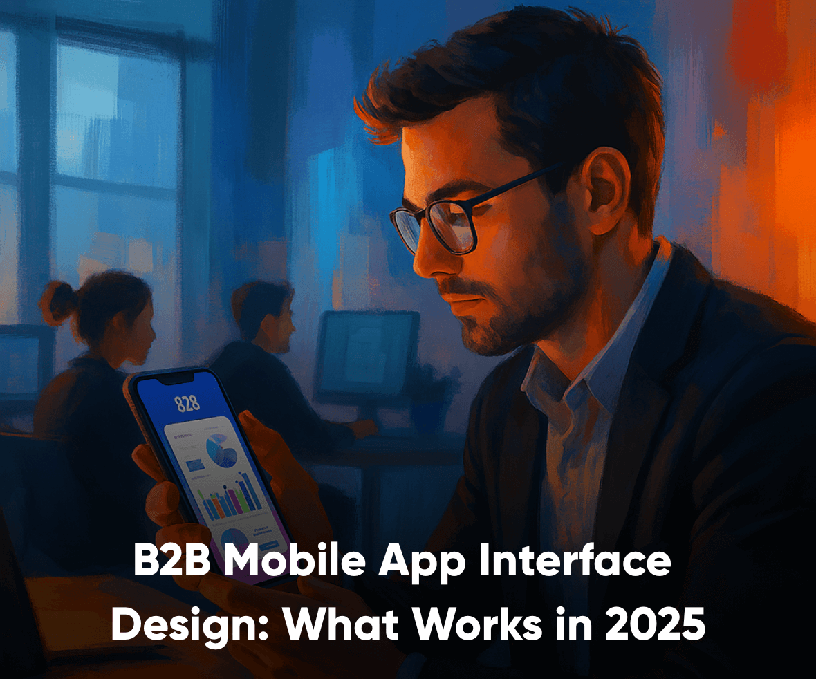 B2B Mobile App Interface Design What Works in 2025