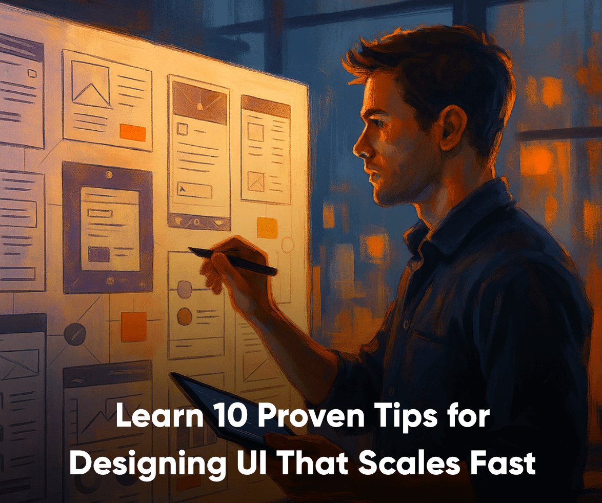 Learn 10 Proven Tips for Designing UI That Scales Fast