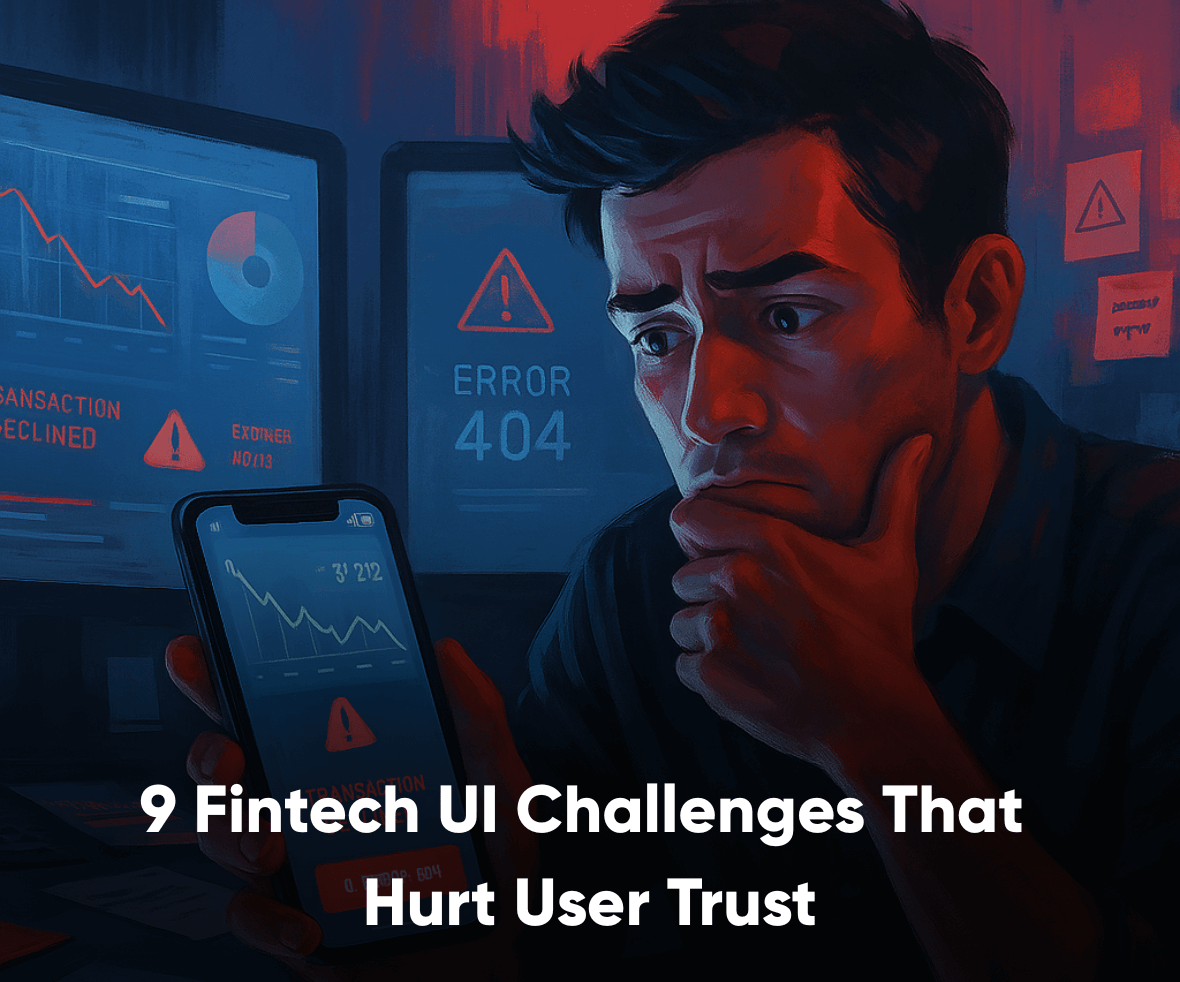 9 Fintech UI Challenges That Hurt User Trust