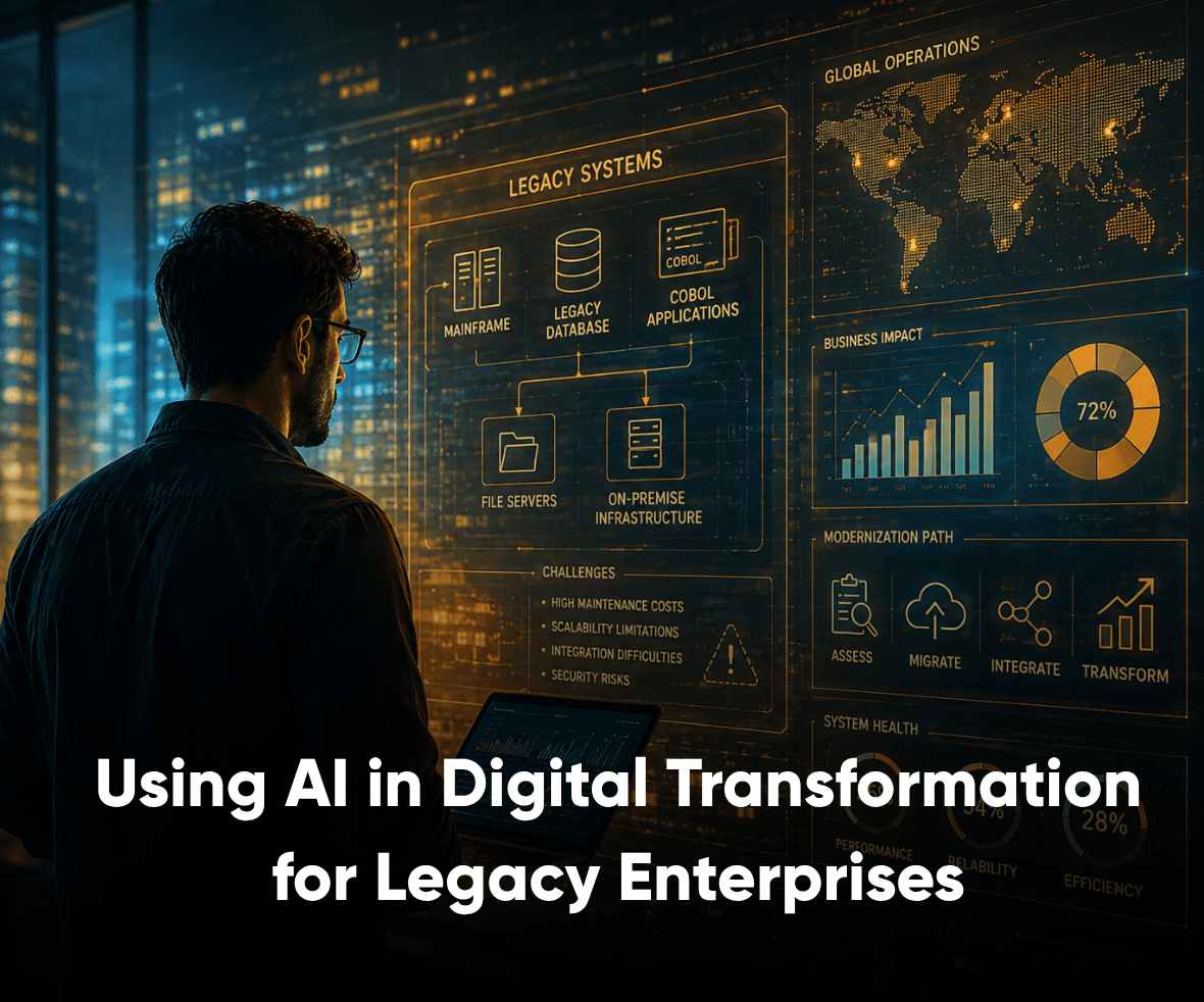 Using AI in Digital Transformation for Legacy Enterprises