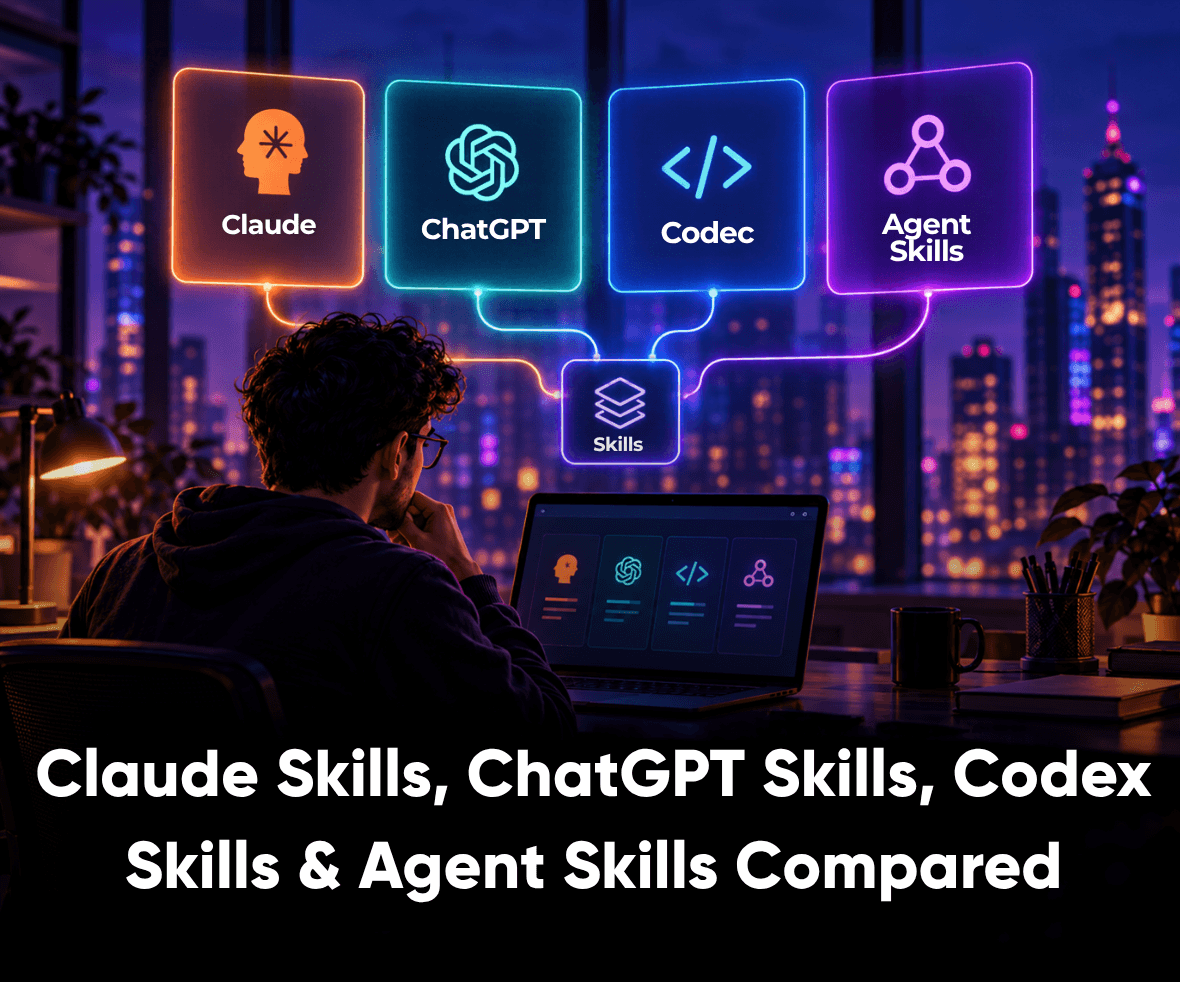 Claude Skills, ChatGPT Skills, Codex Skills & Agent Skills Compared
